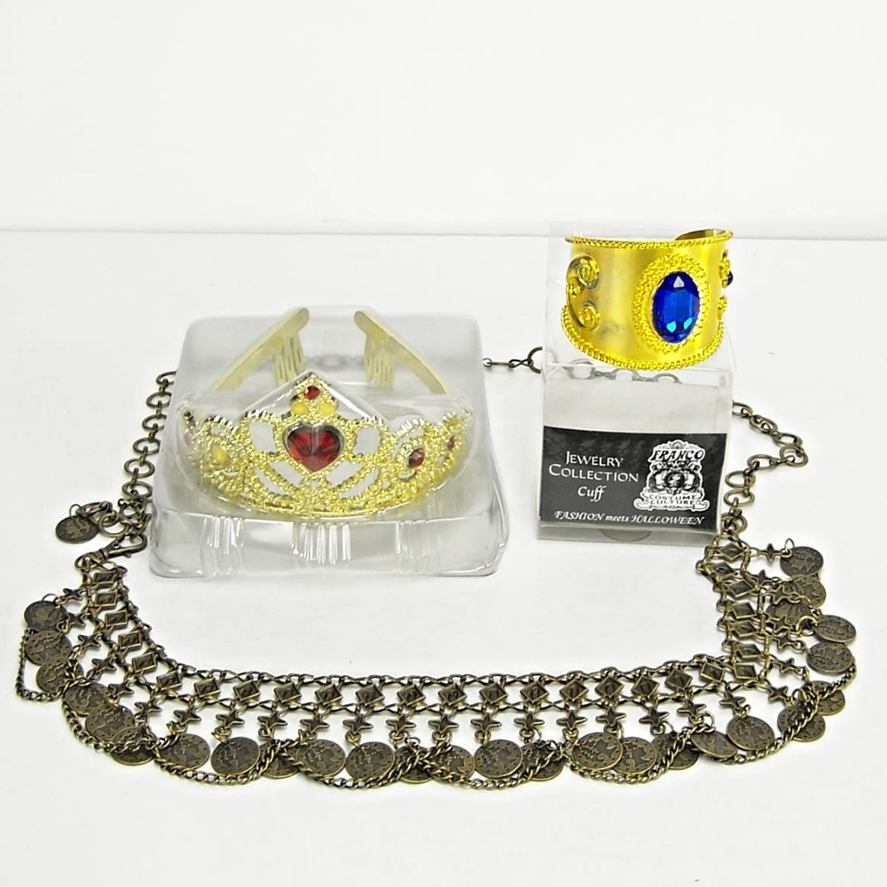 Girls Small (4-6) Empress Halloween Costume New. - Picture 5 of 8